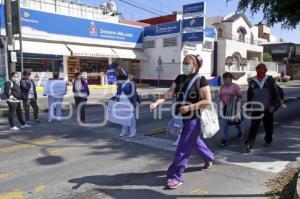 MANIFESTACIÓN ESTUDIANTES ENFERMERÍA