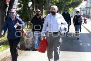 MANIFESTACIÓN ESTUDIANTES ENFERMERÍA