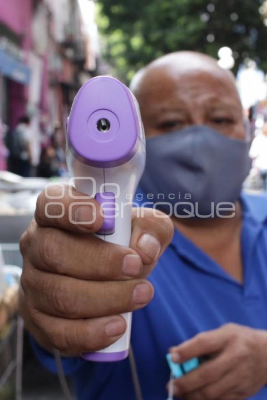 CORONAVIRUS . VENDEDORES AMBULANTES