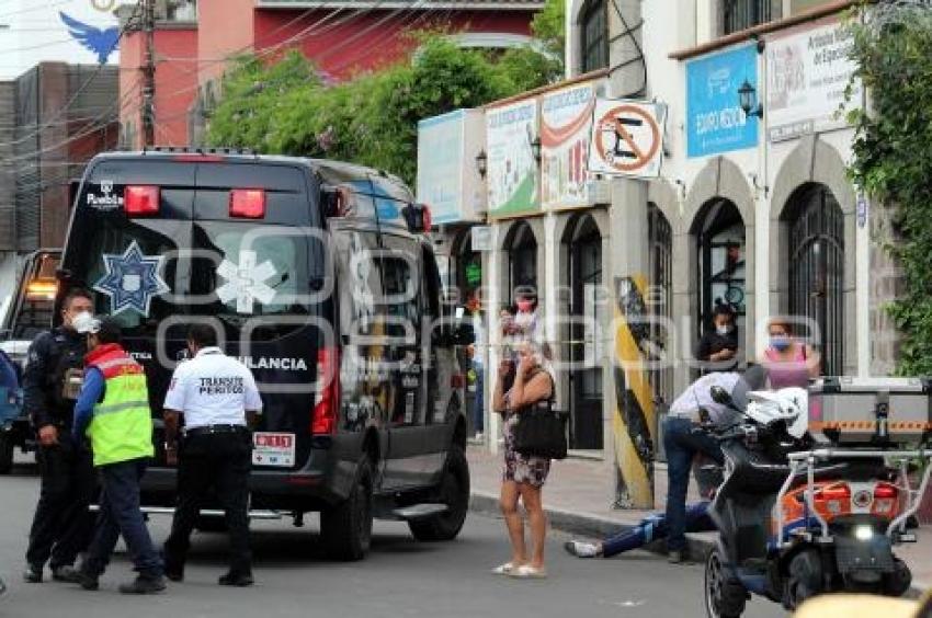 CARAMBOLA POLICÍA MUNICIPAL