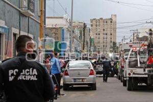 CARAMBOLA POLICÍA MUNICIPAL