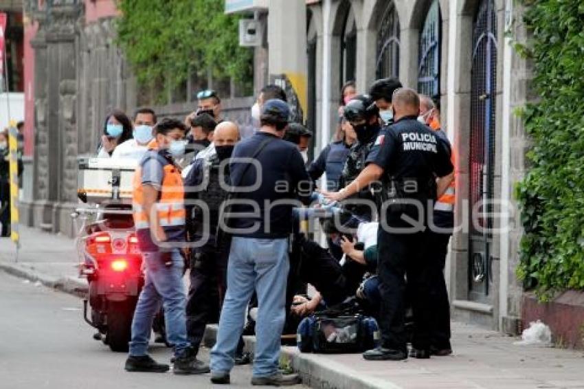 CARAMBOLA POLICÍA MUNICIPAL