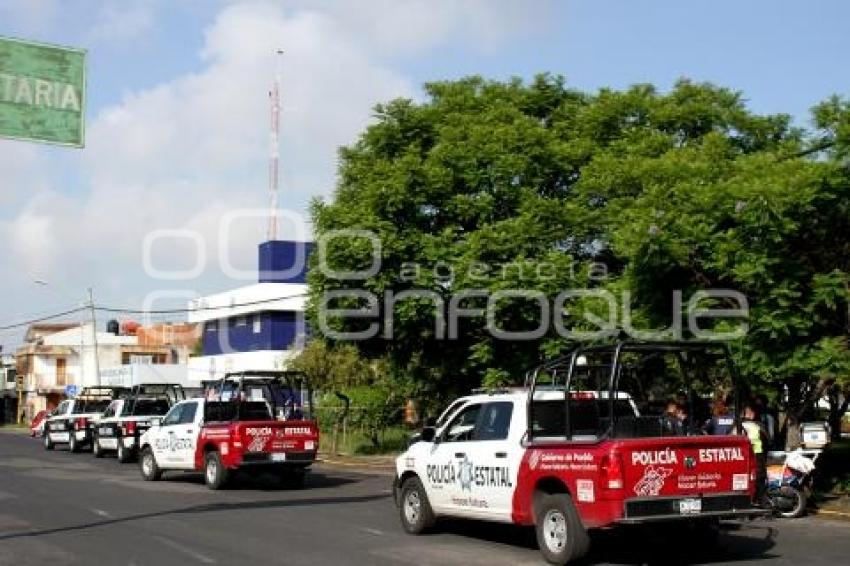 DISPARO . POLICÍA MUNICIPAL