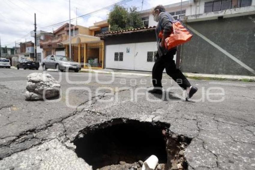 SOCAVÓN . COLONIA COATEPEC