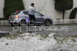 LLUVIA . GRANIZO