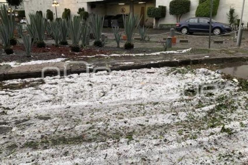 LLUVIA . GRANIZO