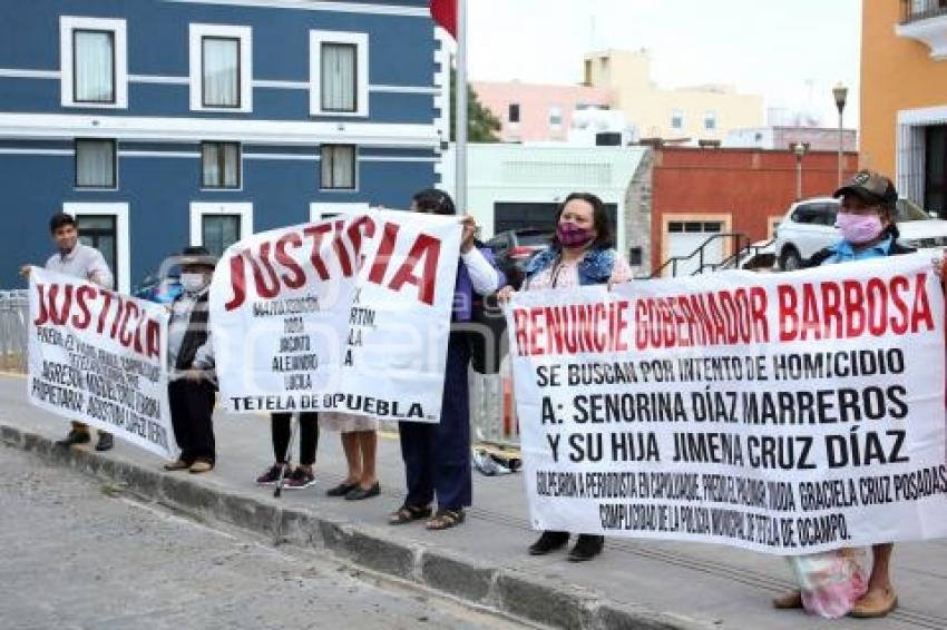 MANIFESTACIÓN TETELA DE OCAMPO