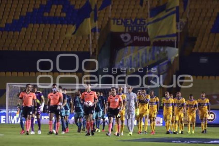 FÚTBOL . TIGRES VS CLUB PUEBLA