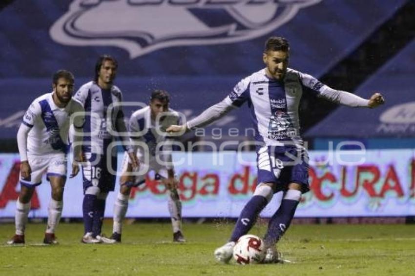 FÚTBOL . CLUB PUEBLA VS PACHUCA