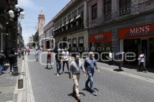 AFLUENCIA CENTRO HISTÓRICO