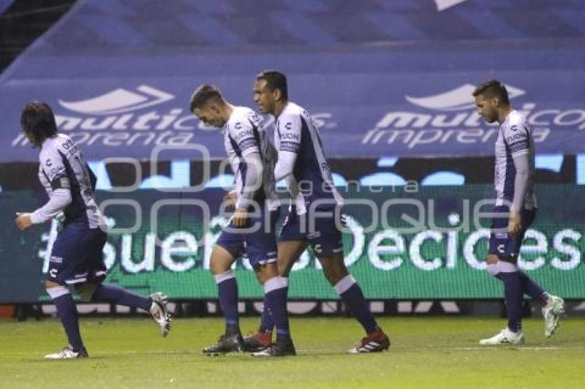 FÚTBOL . CLUB PUEBLA VS PACHUCA