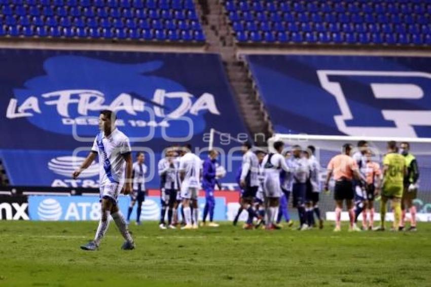 FÚTBOL . CLUB PUEBLA VS PACHUCA