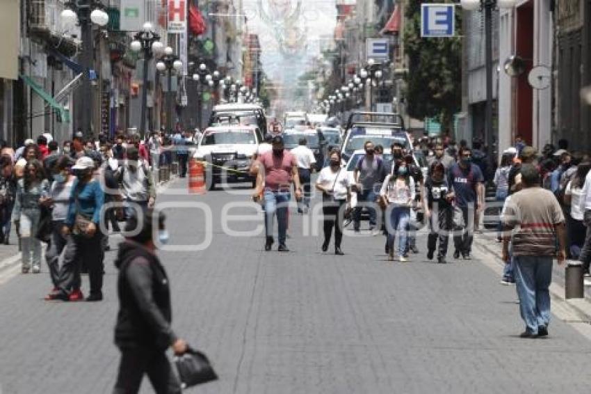 AFLUENCIA CENTRO HISTÓRICO