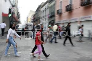 AFLUENCIA CENTRO HISTÓRICO