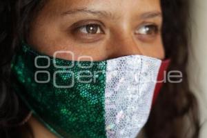 CUBREBOCAS . FIESTAS PATRIAS