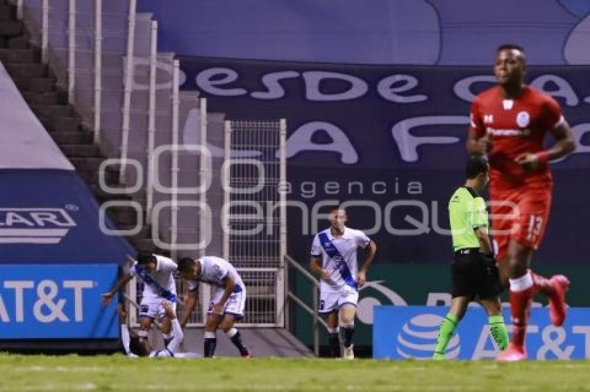 FÚTBOL . CLUB PUEBLA VS TOLUCA