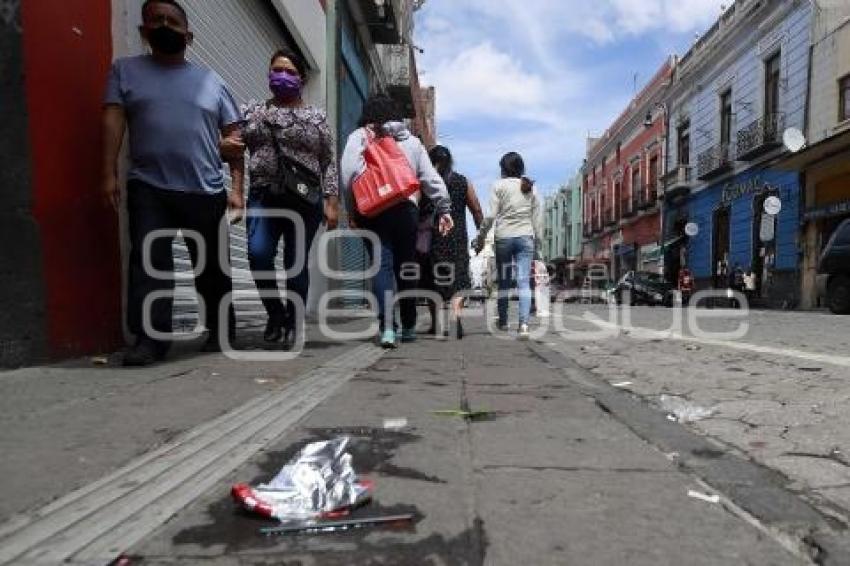 BASURA EN LA CALLE