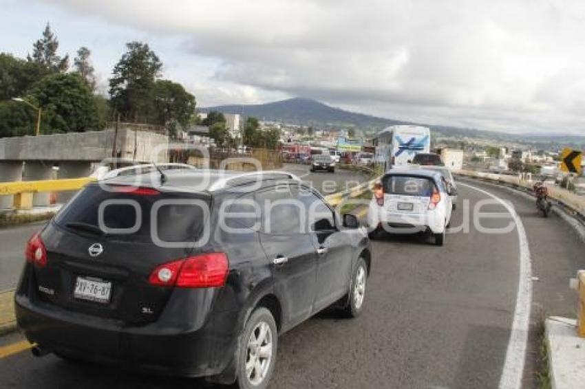 TEXMELUCAN . TRÁFICO VEHICULAR