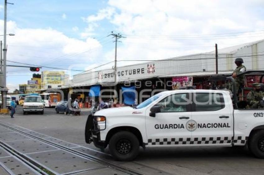 SEGURIDAD . MERCADO HIDALGO