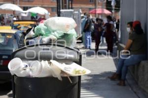 IMSS LA MARGARITA . BASURA