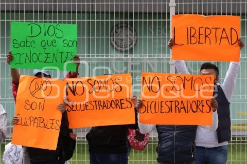 MANIFESTACIÓN . CASA DE JUSTICIA