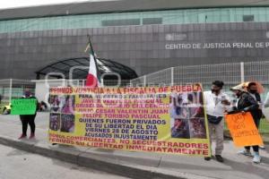 MANIFESTACIÓN . CASA DE JUSTICIA