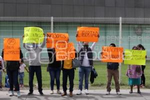 MANIFESTACIÓN . CASA DE JUSTICIA