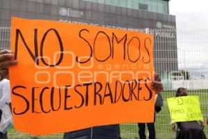 MANIFESTACIÓN . CASA DE JUSTICIA