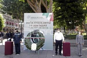 CEREMONIA JOSEFA ORTIZ DE DOMÍNGUEZ