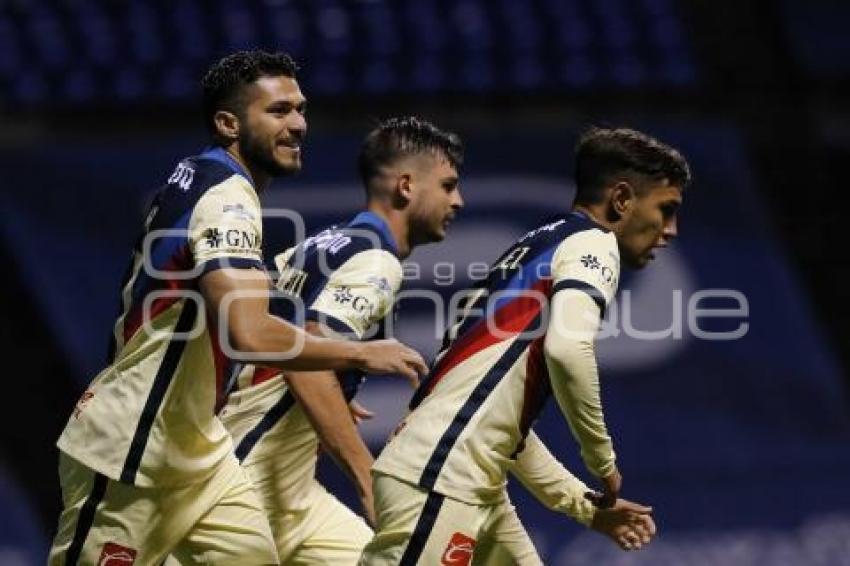 FÚTBOL . CLUB PUEBLA VS AMÉRICA