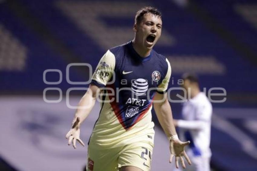 FÚTBOL . CLUB PUEBLA VS AMÉRICA