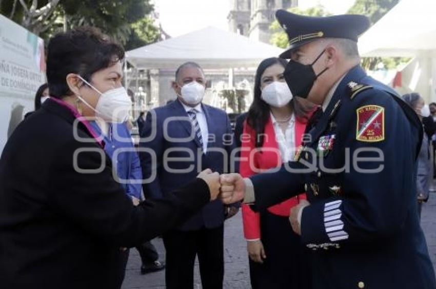 CEREMONIA JOSEFA ORTIZ DE DOMÍNGUEZ