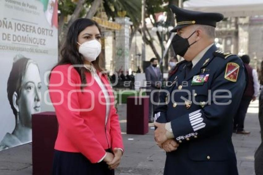 CEREMONIA JOSEFA ORTIZ DE DOMÍNGUEZ