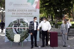 CEREMONIA JOSEFA ORTIZ DE DOMÍNGUEZ