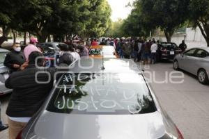 MANIFESTACIÓN CONDUCTORES PLATAFORMAS