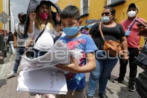 AMBULANTES . CIERRE DE CALLE