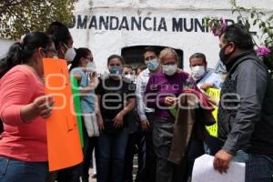 ACATLÁN . MANIFESTACIÓN