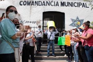 ACATLÁN . MANIFESTACIÓN