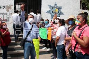 ACATLÁN . MANIFESTACIÓN