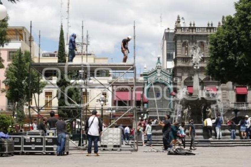 PREPARATIVOS . GRITO DE INDEPENDENCIA