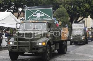 INDEPENDENCIA . DESFILE MILITAR