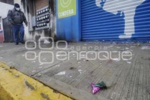 BASURA . PIROTECNIA
