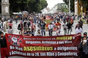 MANIFESTACIÓN POR AYOTZINAPA