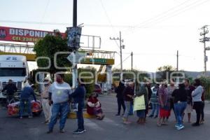 TEHUACÁN . MANIFESTACIÓN COAPAN