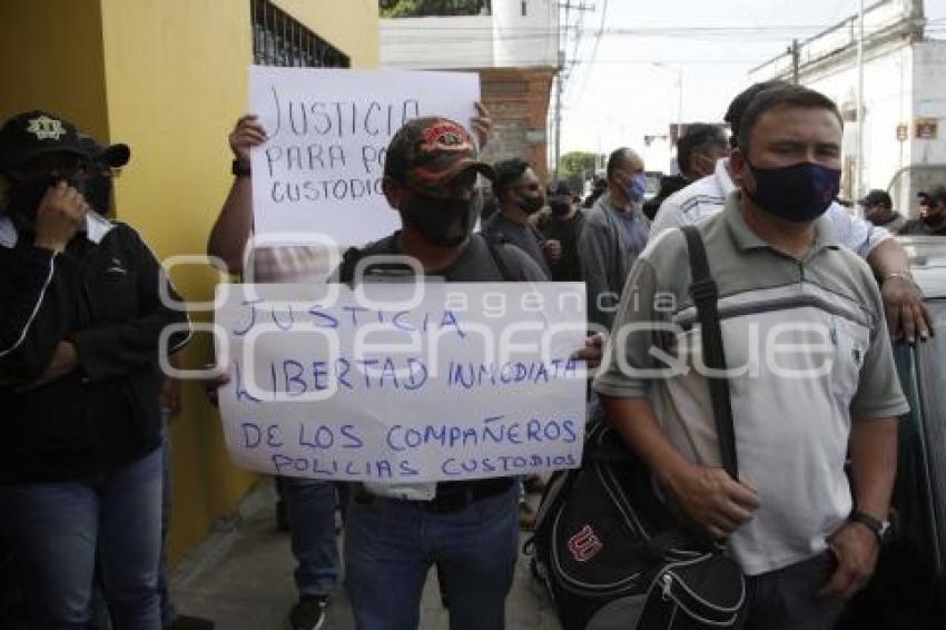 PROTESTA DE CUSTODIOS