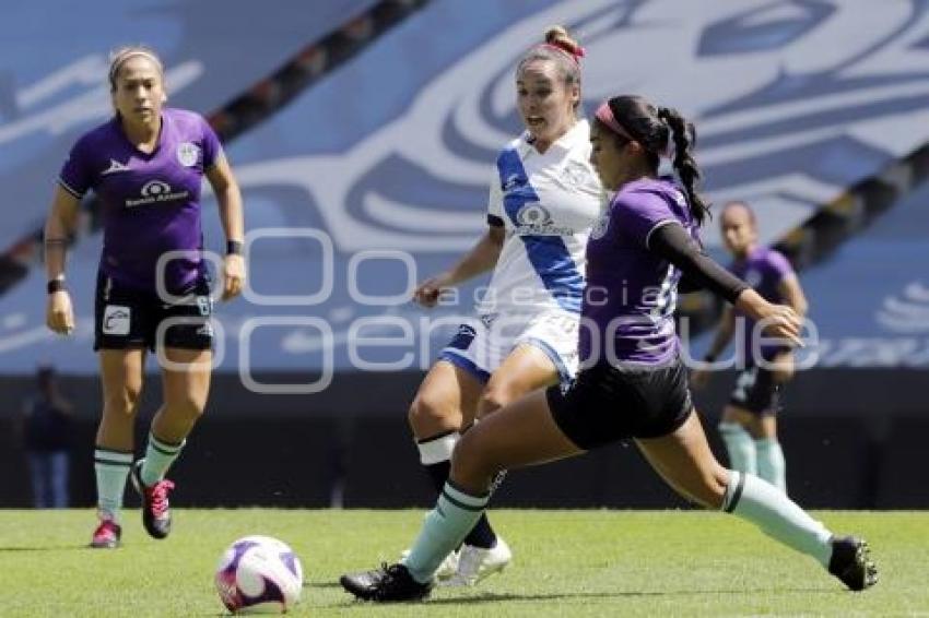 FÚTBOL FEMENIL . CLUB PUEBLA VS MAZATLÁN