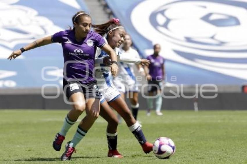 FÚTBOL FEMENIL . CLUB PUEBLA VS MAZATLÁN