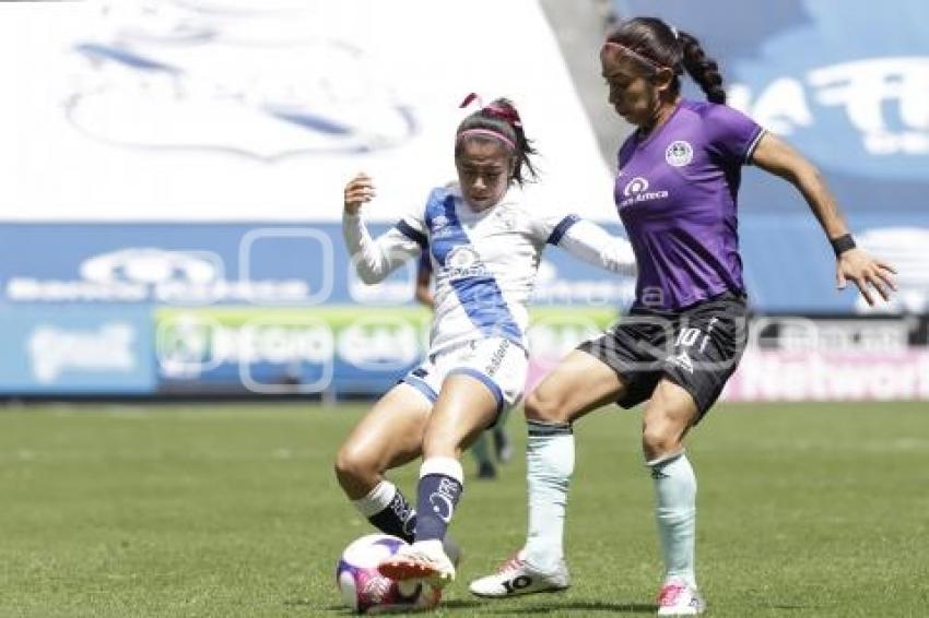 FÚTBOL FEMENIL . CLUB PUEBLA VS MAZATLÁN