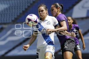 FÚTBOL FEMENIL . CLUB PUEBLA VS MAZATLÁN