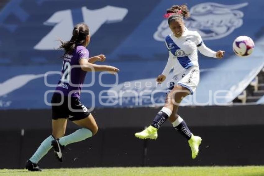 FÚTBOL FEMENIL . CLUB PUEBLA VS MAZATLÁN